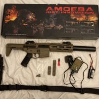 Ares Amoeba Honey Badger AM-014 (Tan) with extras