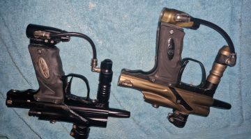 Ego 8 paintball marker x2 plus extra gear